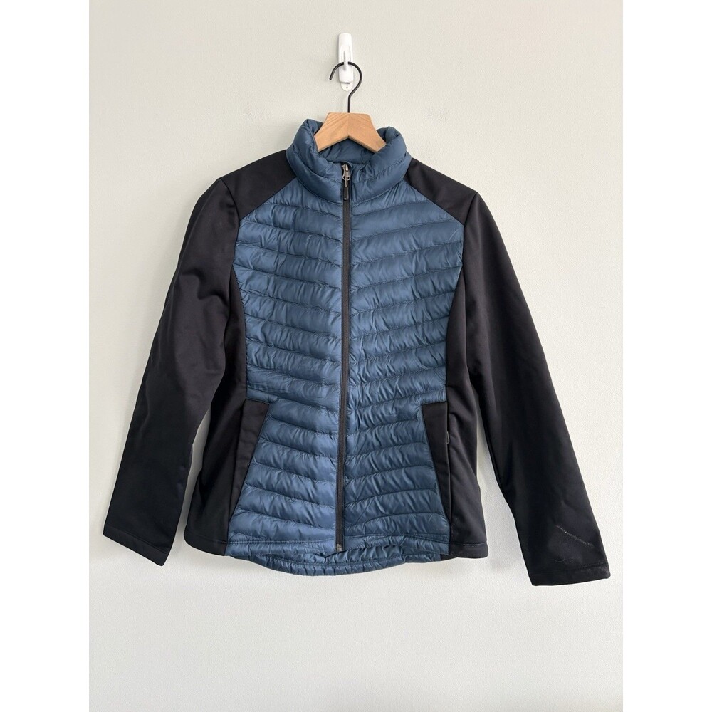 32 Degrees Heat Jacket Womens Size Medium Lightweight Pockets Blue